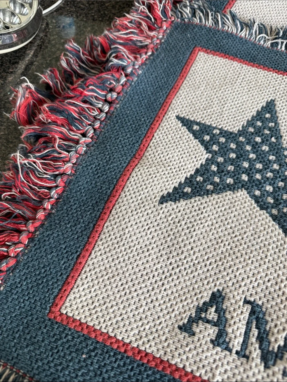 Pair of  America 2001 Fringe Accent Rug - 9/11 Commemorative
